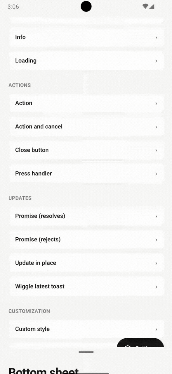 Interactions & customization